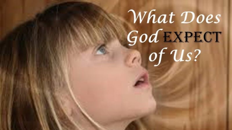 You are currently viewing What Does God Expect of Us?