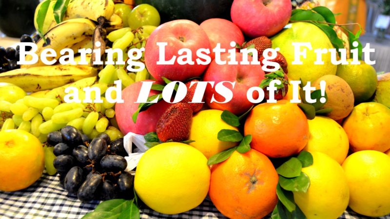 You are currently viewing Bearing Lasting Fruit—and LOTS of It!