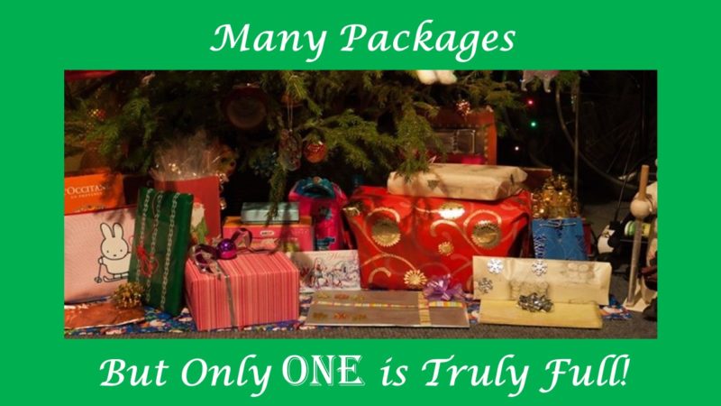Read more about the article Many Packages But Only ONE is Truly Full!